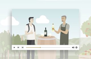 Loisium Bewegte Illustration